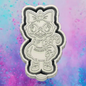 Candy cane duck freshie mold