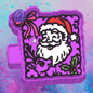 Santa with deer freshie mold