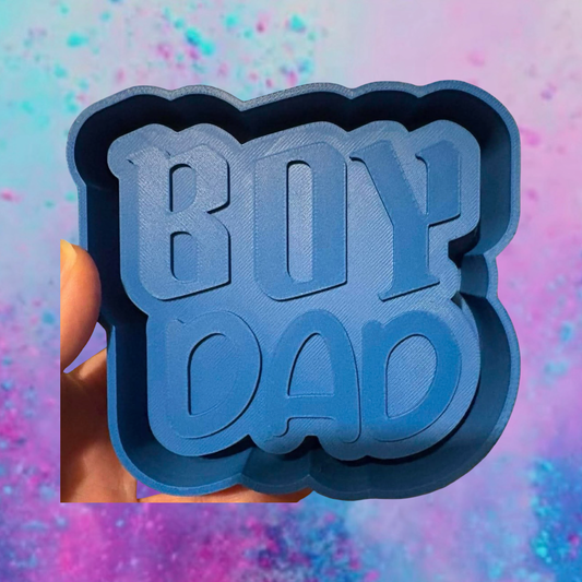 Boy Dad freshie mold
