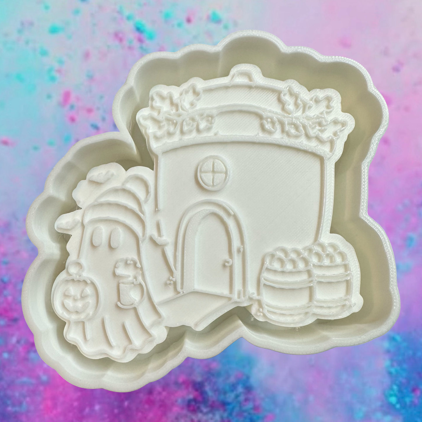 Trick or Treat ghost freshie mold