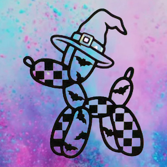 Spooky dog freshie mold