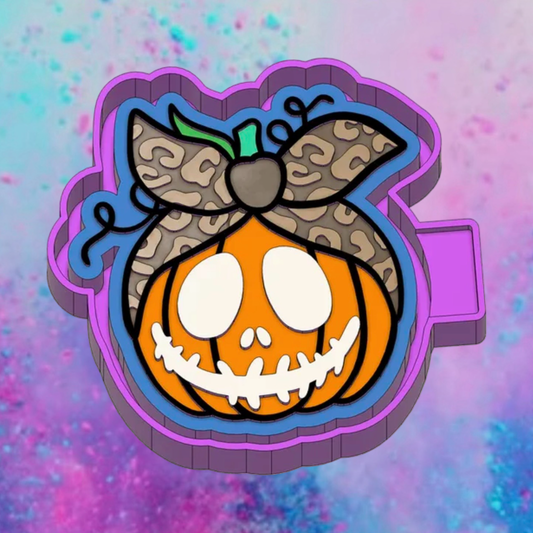 Spooky Mama pumpkin freshie mold