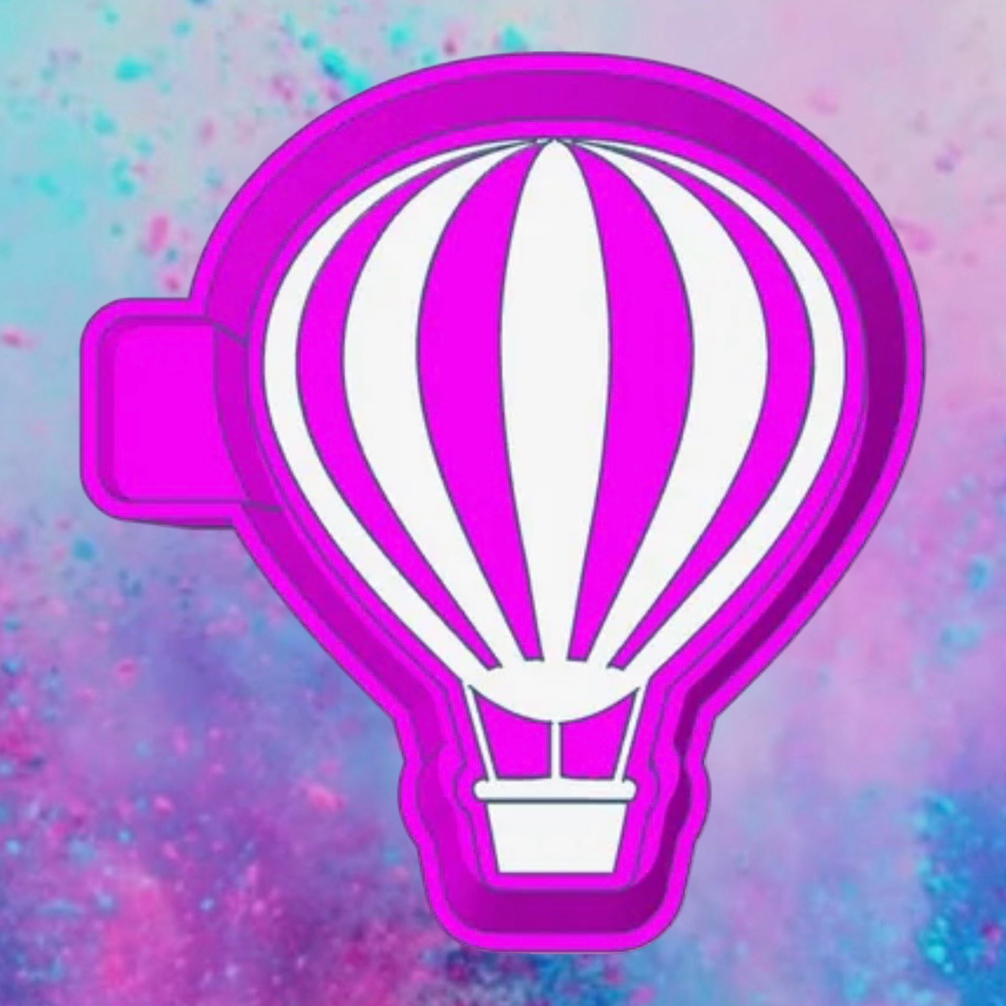 Hot air balloon freshie mold