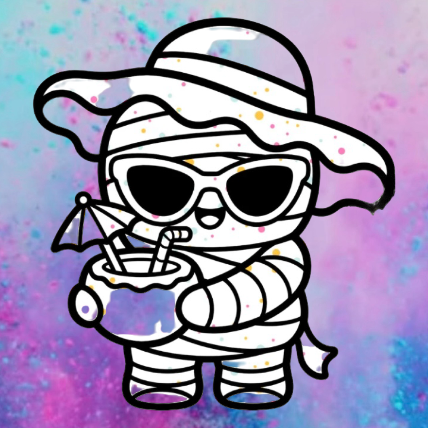 Mummy freshie mold