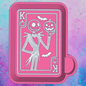 “K” Jack card freshie mold