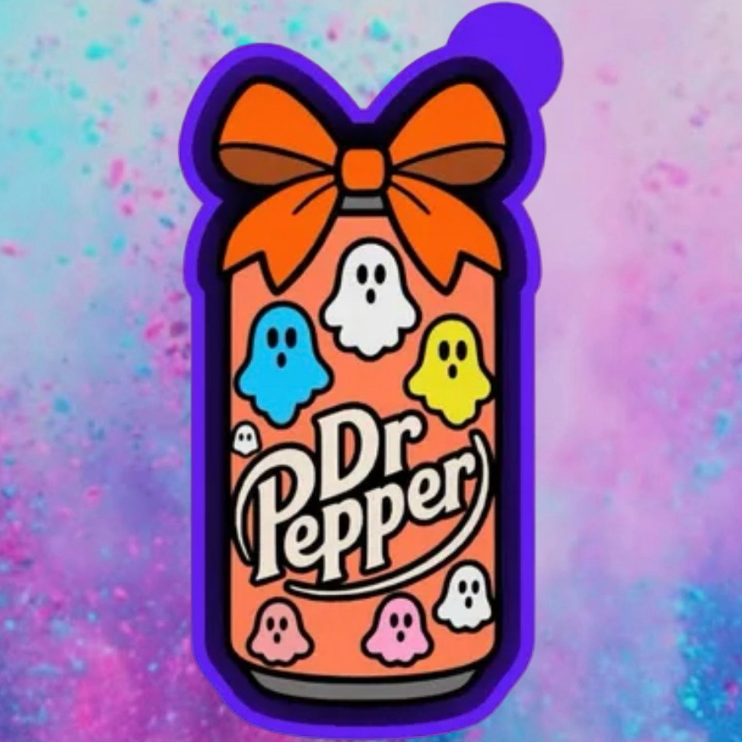 Ghost Dr. Pepper freshie mold