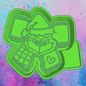 Grinch bow freshie mold