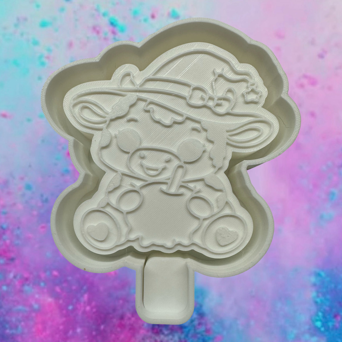 Caramel apple cow freshie mold