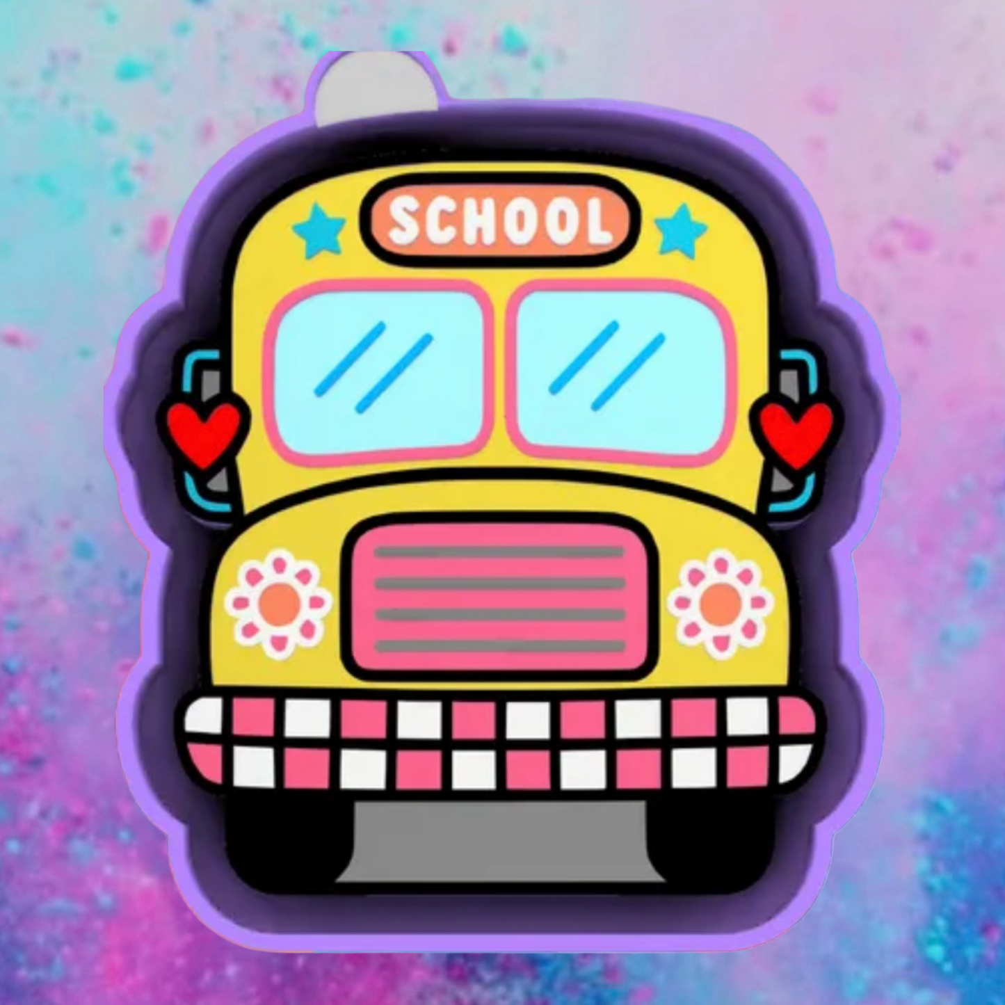 Groovy School bus  freshie mold