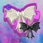 3D bat Halloween bow freshie molds.