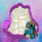3D patchwork ghost freshie molds.