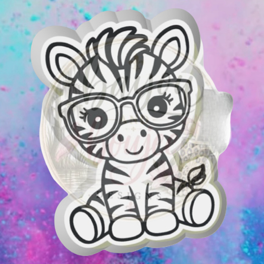 Ziggy zebra freshie mold