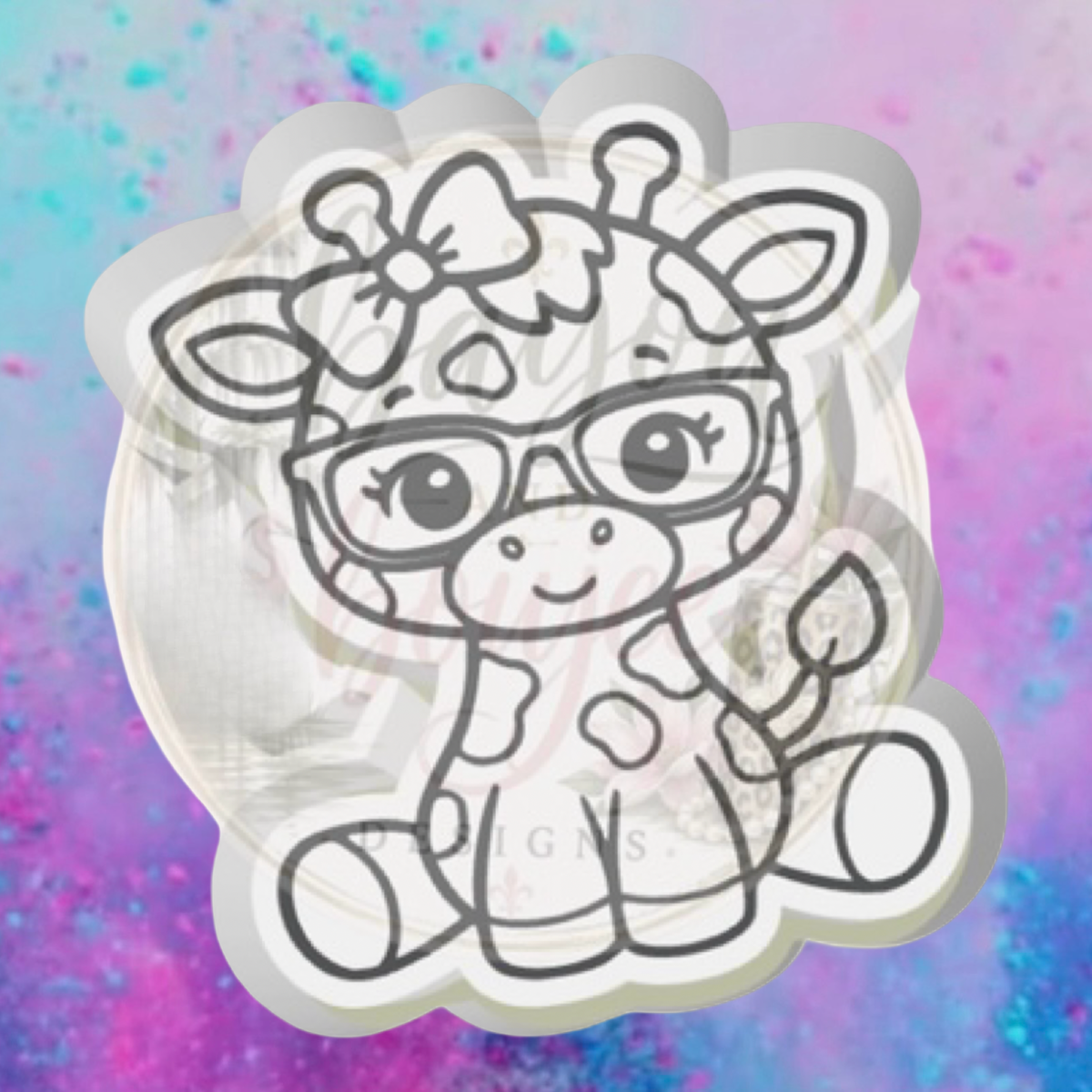 Ginny giraffe freshie mold