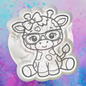 Ginny giraffe freshie mold