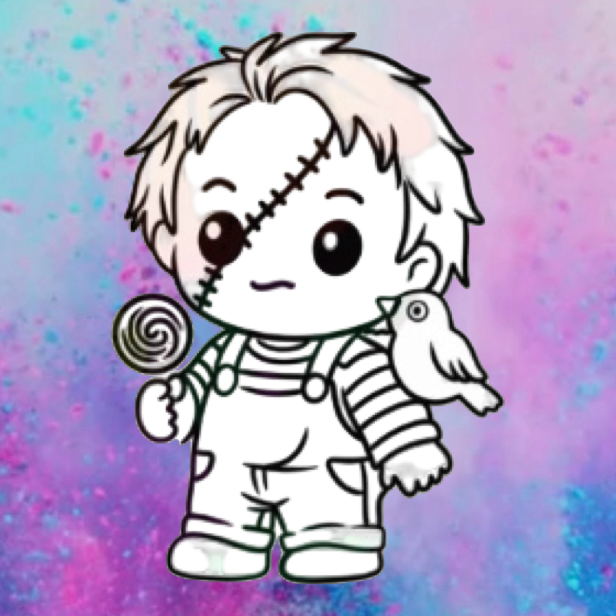 Lollipop Chucky freshie mold
