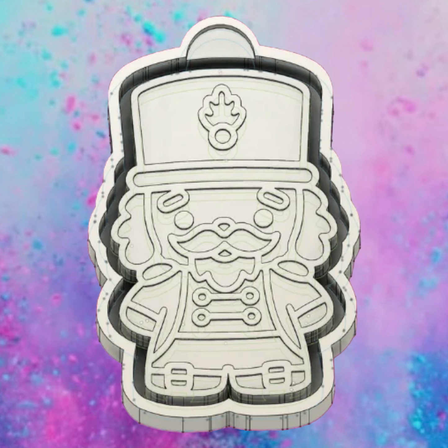 Nutcracker freshie mold