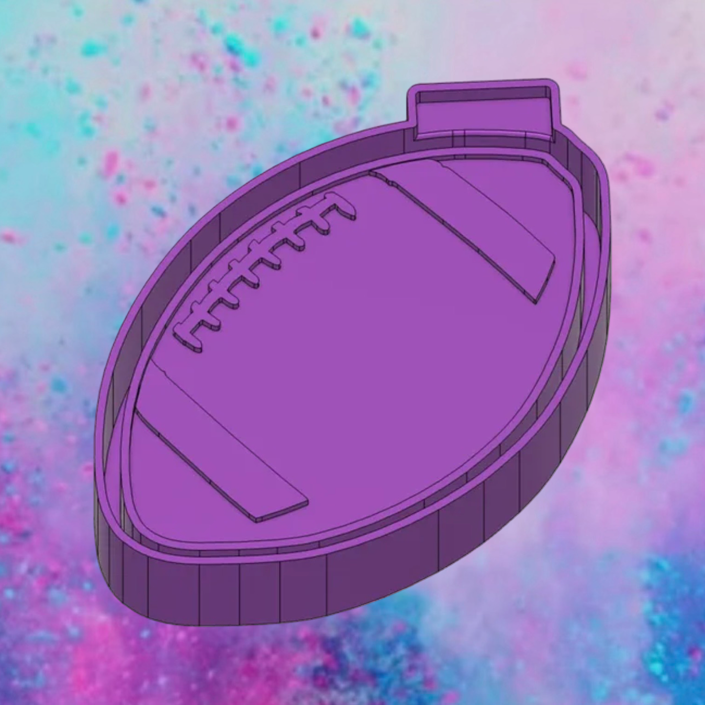 Football freshie mold