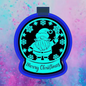 Santa clause in snow globe freshie mold