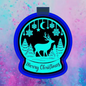 Deer  in snow globe freshie mold