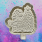Christmas  goose freshie mold
