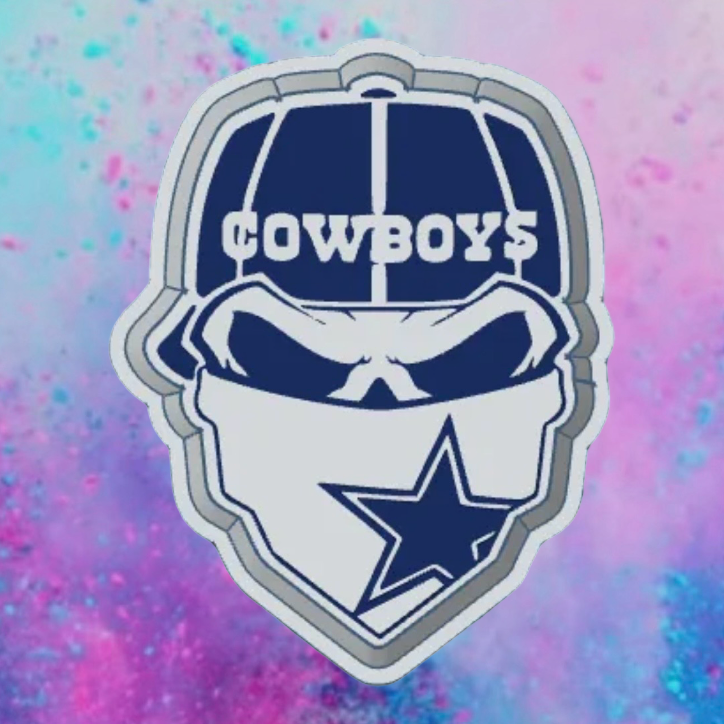 Dallas Cowboys car freshie mold.
