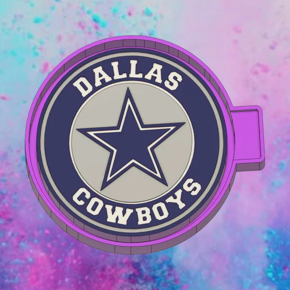 Dallas  Cowboys car freshie mold.