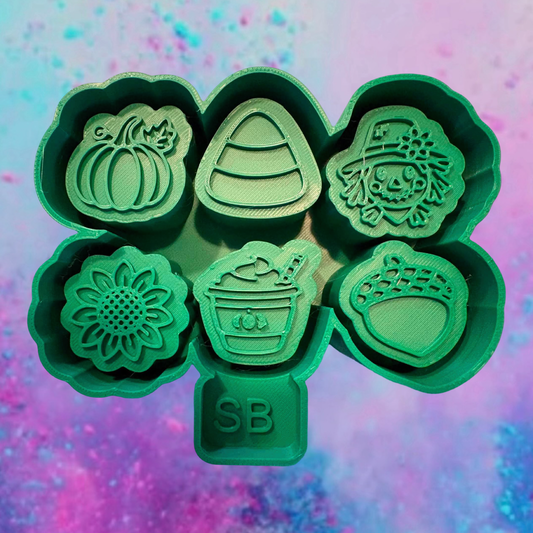 Autumn car freshie charms mold