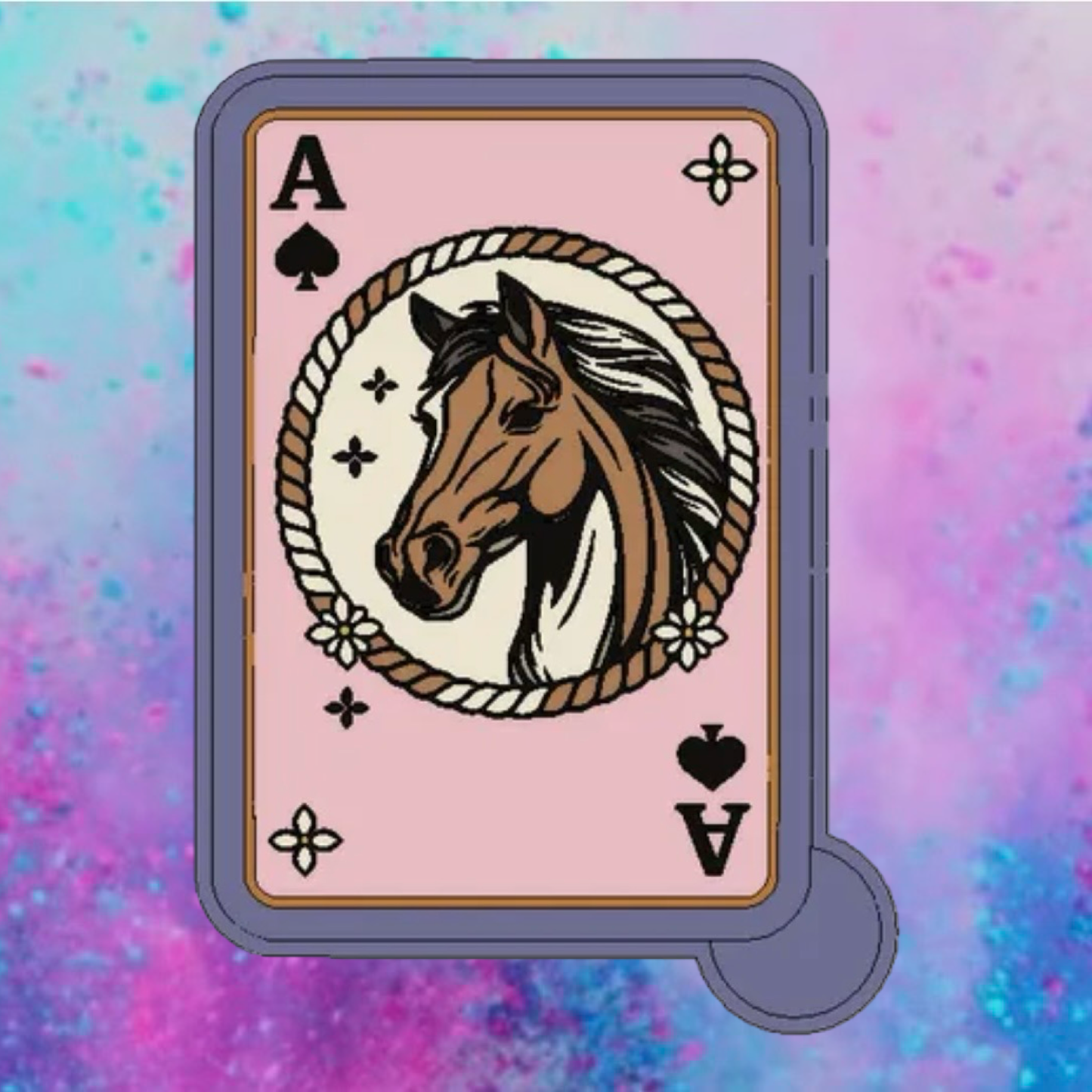 Horse Ace of Spades.