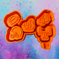Football car freshie charms mold