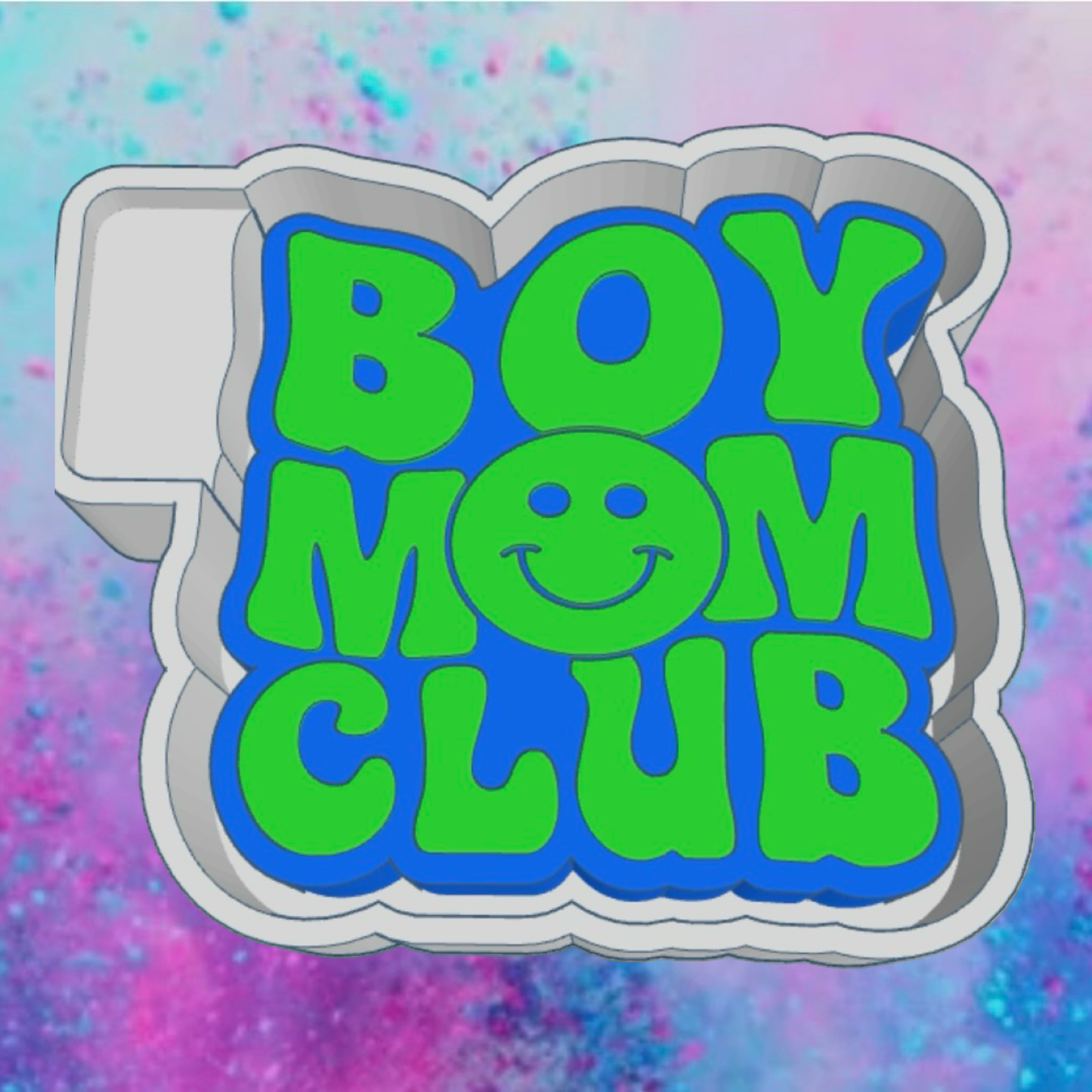 Boy Mom club car freshie mold.