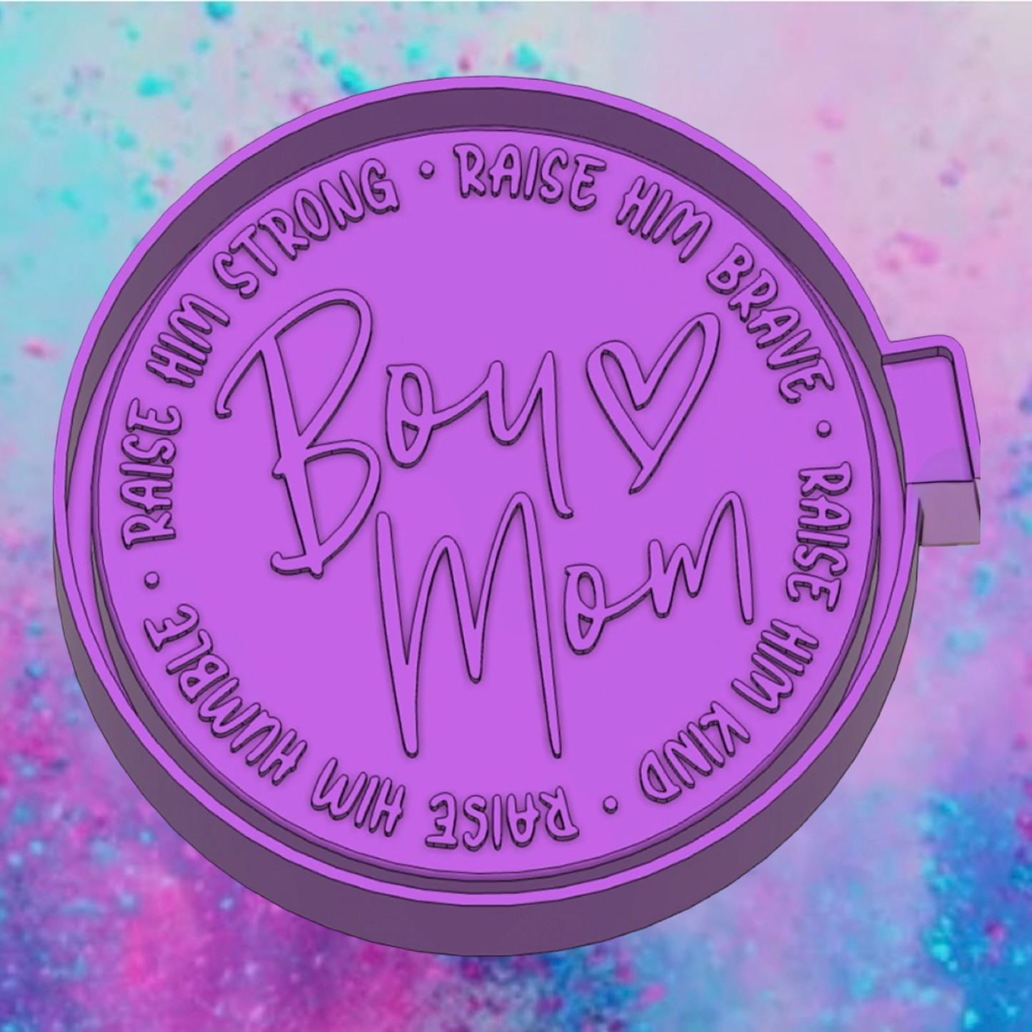 Boy Mom car freshie mold.