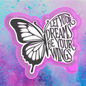 butterfly let your Dreams be your Wings car freshie mold.