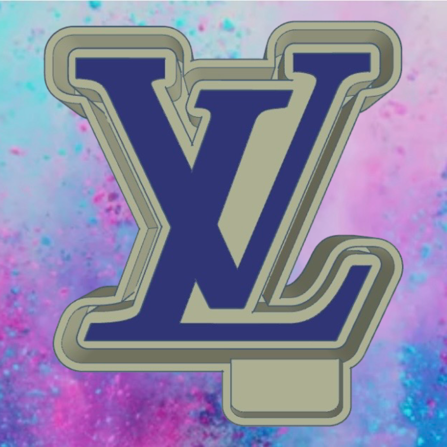 LV car freshie molds