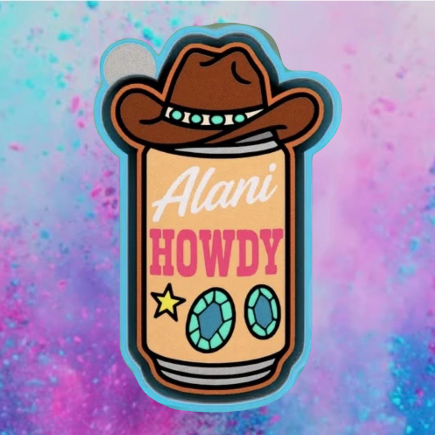 Howdy Alani car freshie mold.