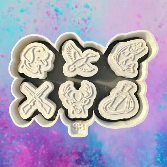 hunting car freshie charms mold