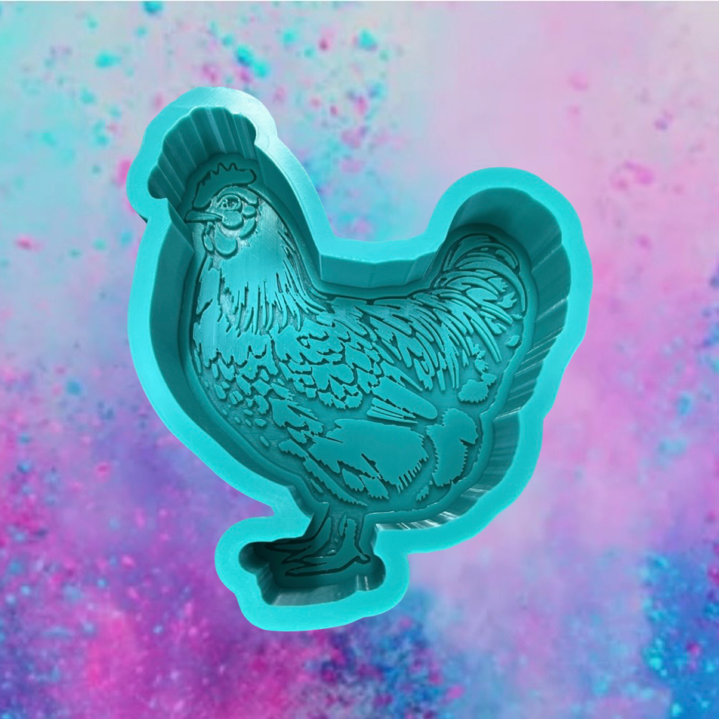 Chicken car freshie mold.