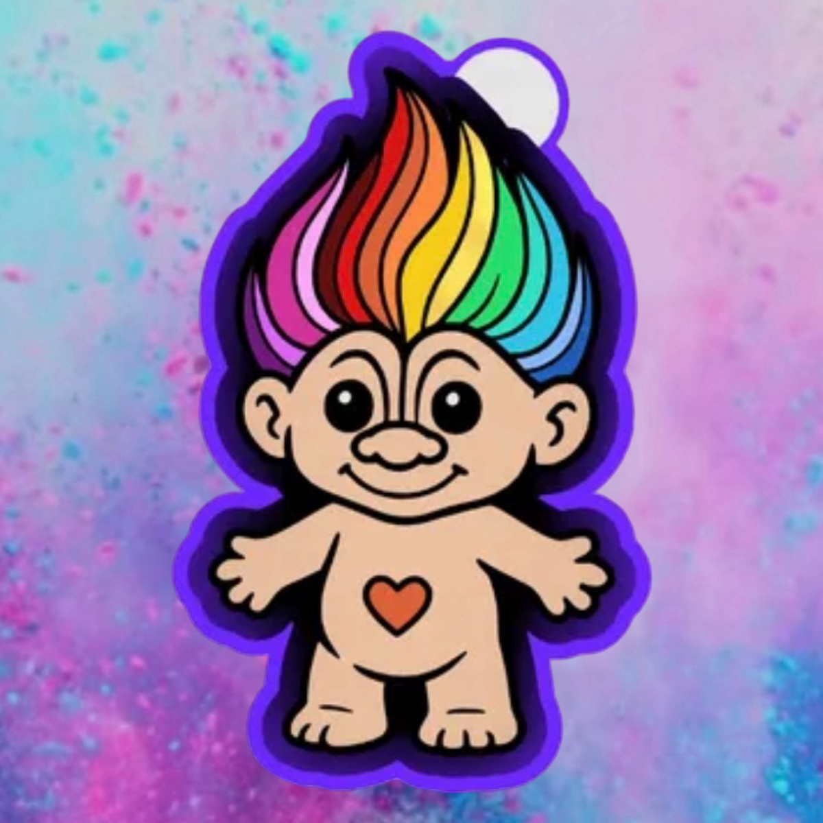 Lucky troll freshie mold