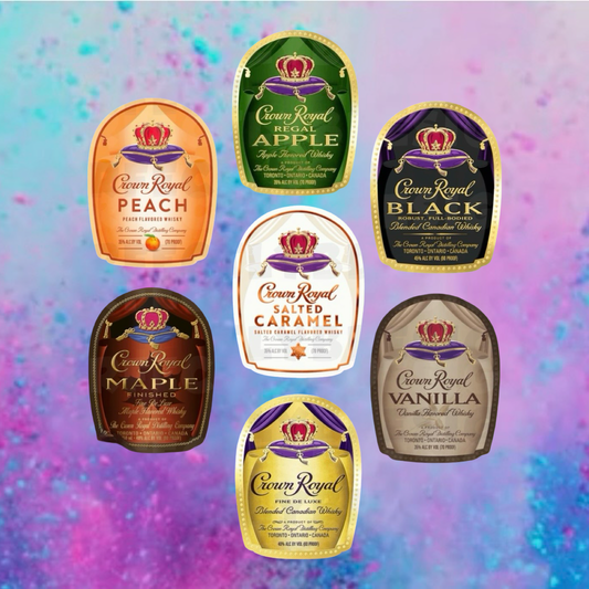 Crown royal car freshie cardstock