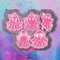 Retro ghost  car freshie charms mold