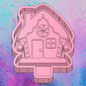 Gingerbread house freshie mold