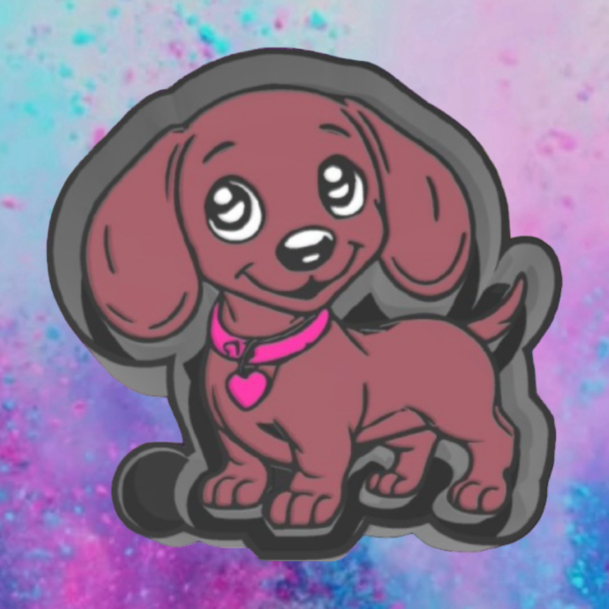 Weiner dog freshie mold