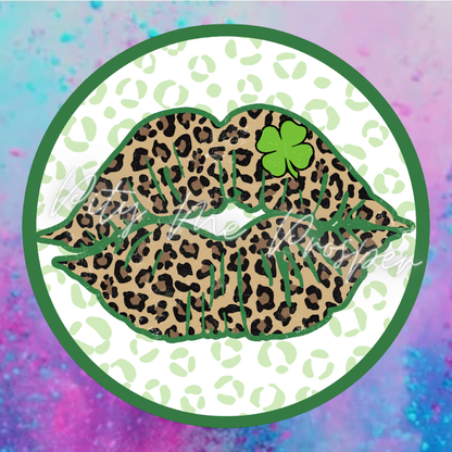 St. Patrick freshie cardstock