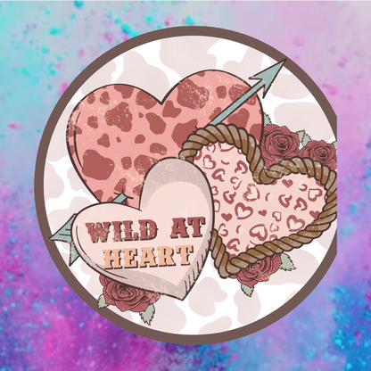 Cowboy love cardstock