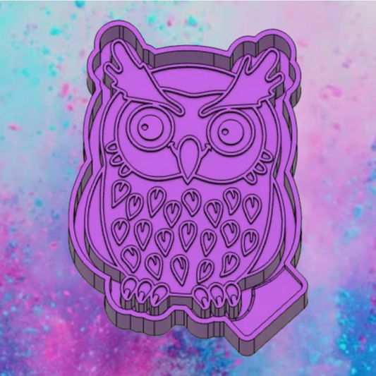 Owl car freshie mold.