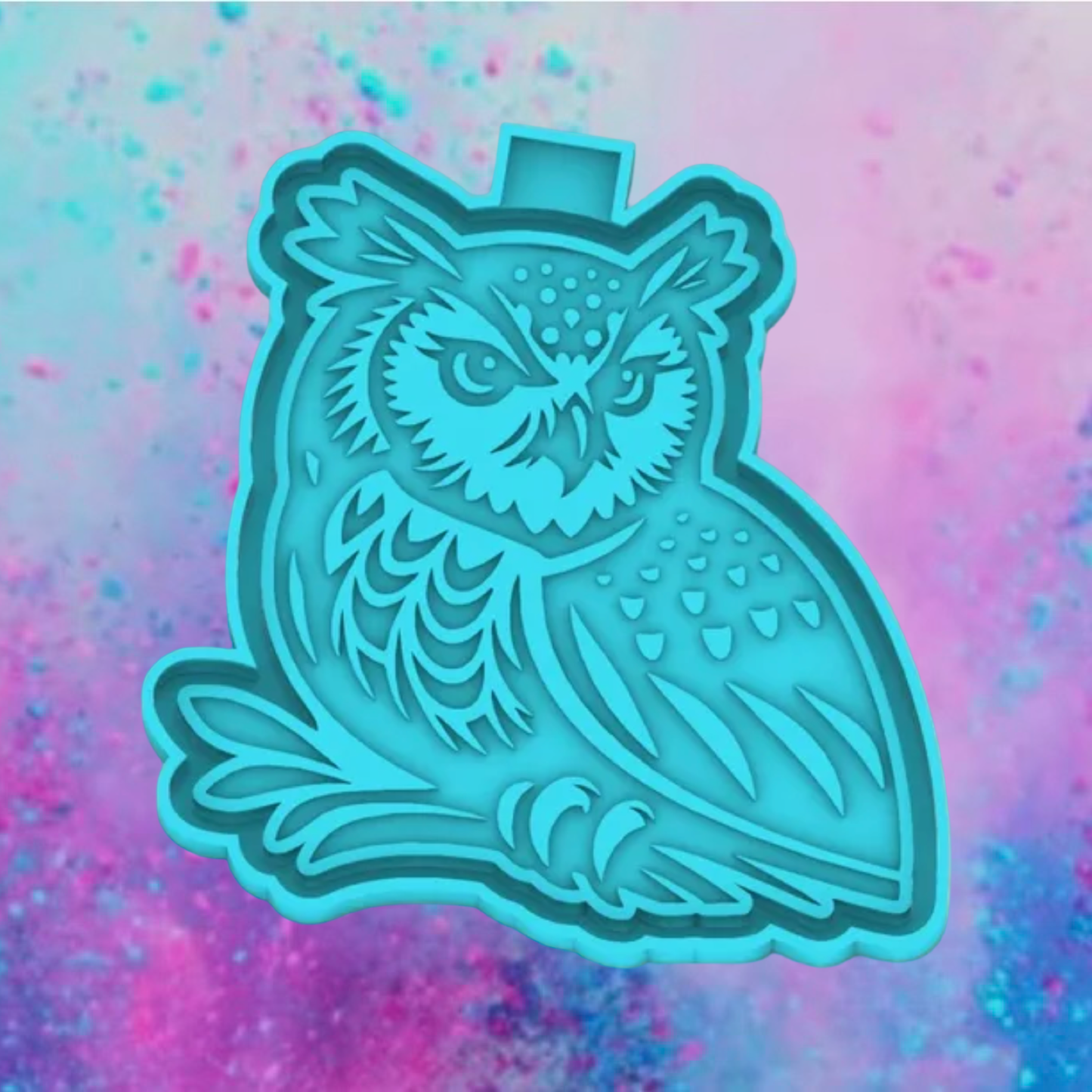 Owl car freshie mold.