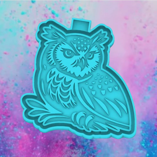 Owl car freshie mold.