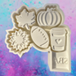 Fall ball freshie charms mold