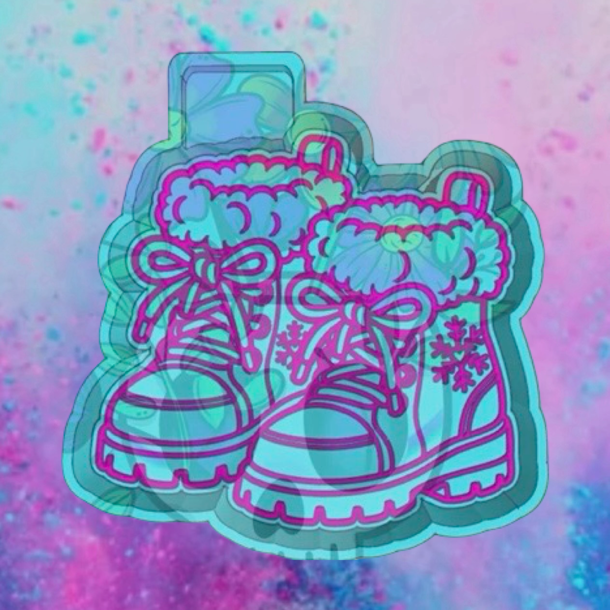 Snow boots freshie mold