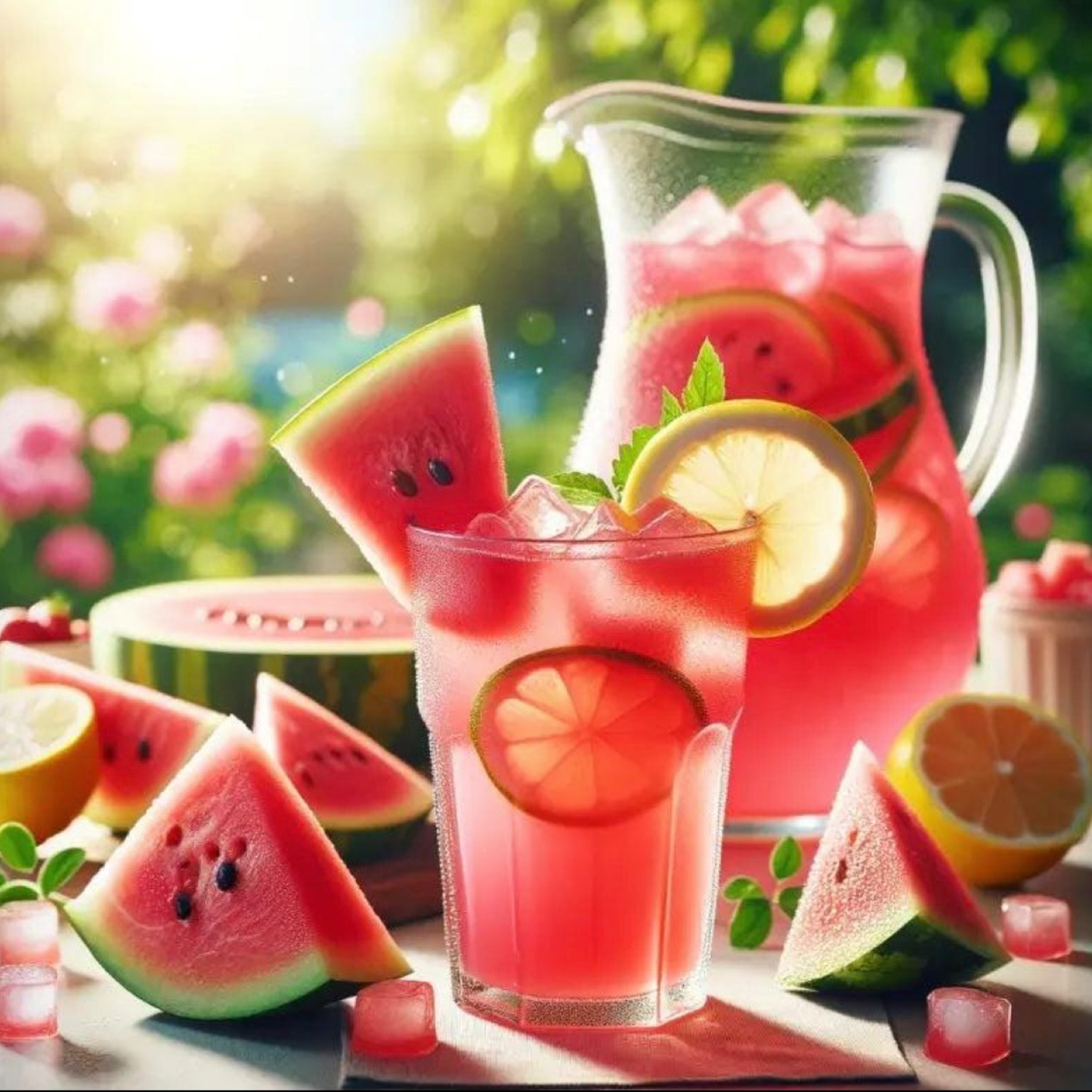 Watermelon Lemonade secented aroma beads.