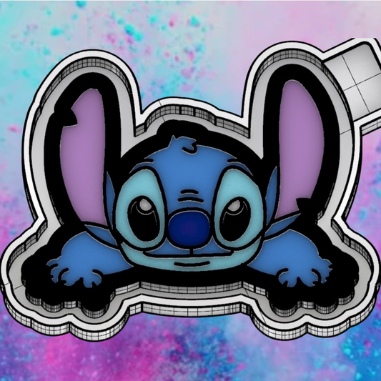 Stitch car freshie mold.